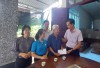 Công đoàn Các Ban Đảng huyện Dương Minh Châu tham gia  tặng quà cho gia đình chính sách tại xã Bến Củi