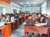 LĐLĐ huyện tổ chức tập huấn nghiệp vụ cho cán bộ CĐCS năm 2018