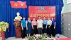 Ban chấp hành CĐCS Trường Mẫu giáo Truông Mít phối hợp với Chi bộ tiến hành Lễ kết nạp Đảng viên mới